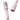 GlowIQ pink cordless split end hair trimmer for at-home us